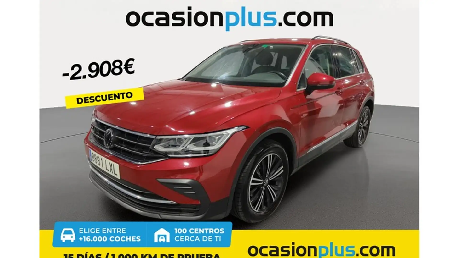 Volkswagen Tiguan 2.0TDI Life DSG 110kW Rojo - 1