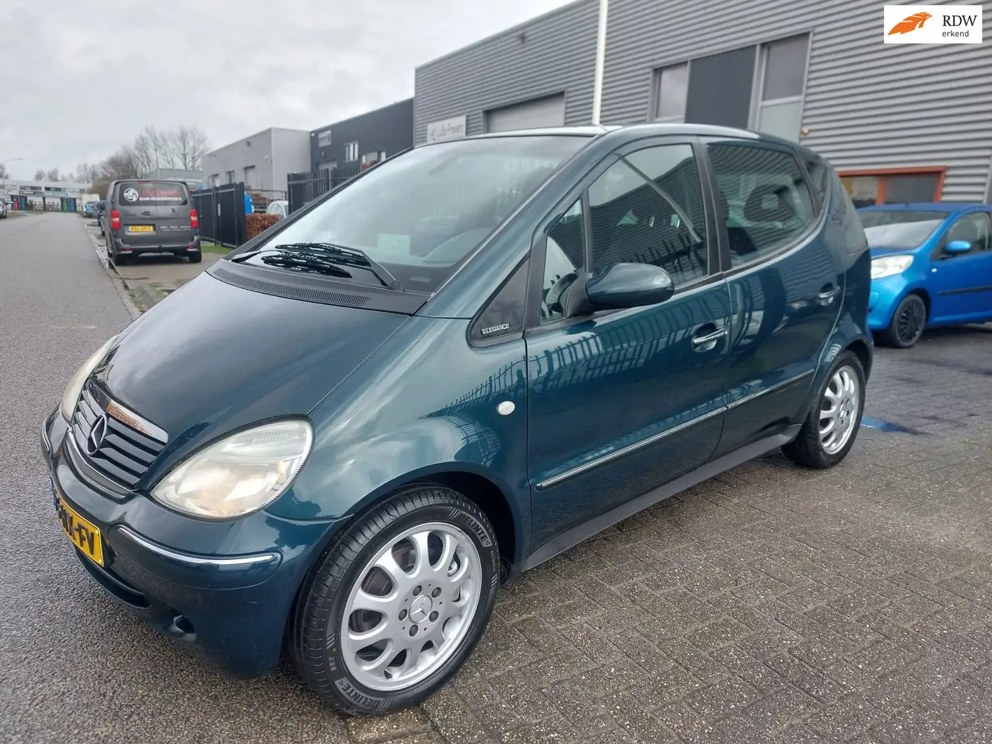 Mercedes-Benz A 190 Elegance Lang 5 deurs + geregelde airco Verde - 1