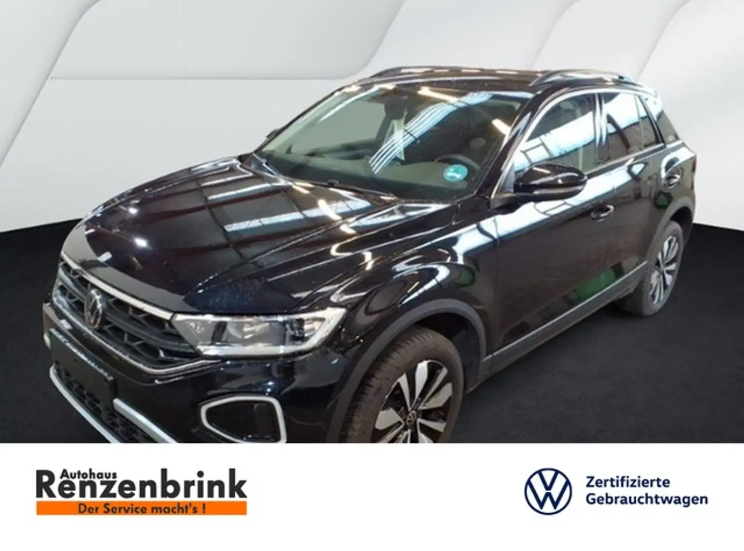 Volkswagen T-Roc Goal TDI DSG AHK LED ACC Navi Kamera Ganzjahres... Schwarz - 1