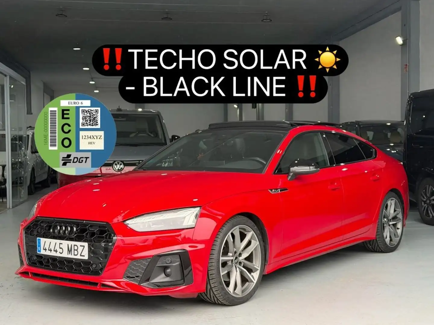 Audi A5 B.Line 35 TDI 120kW S tronic Sportback Rojo - 1