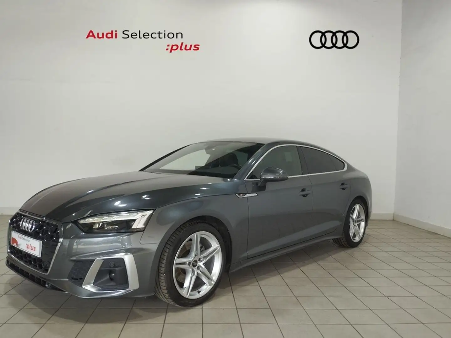 Audi A5 Sportback 35 TDI S line S tronic Gris - 1