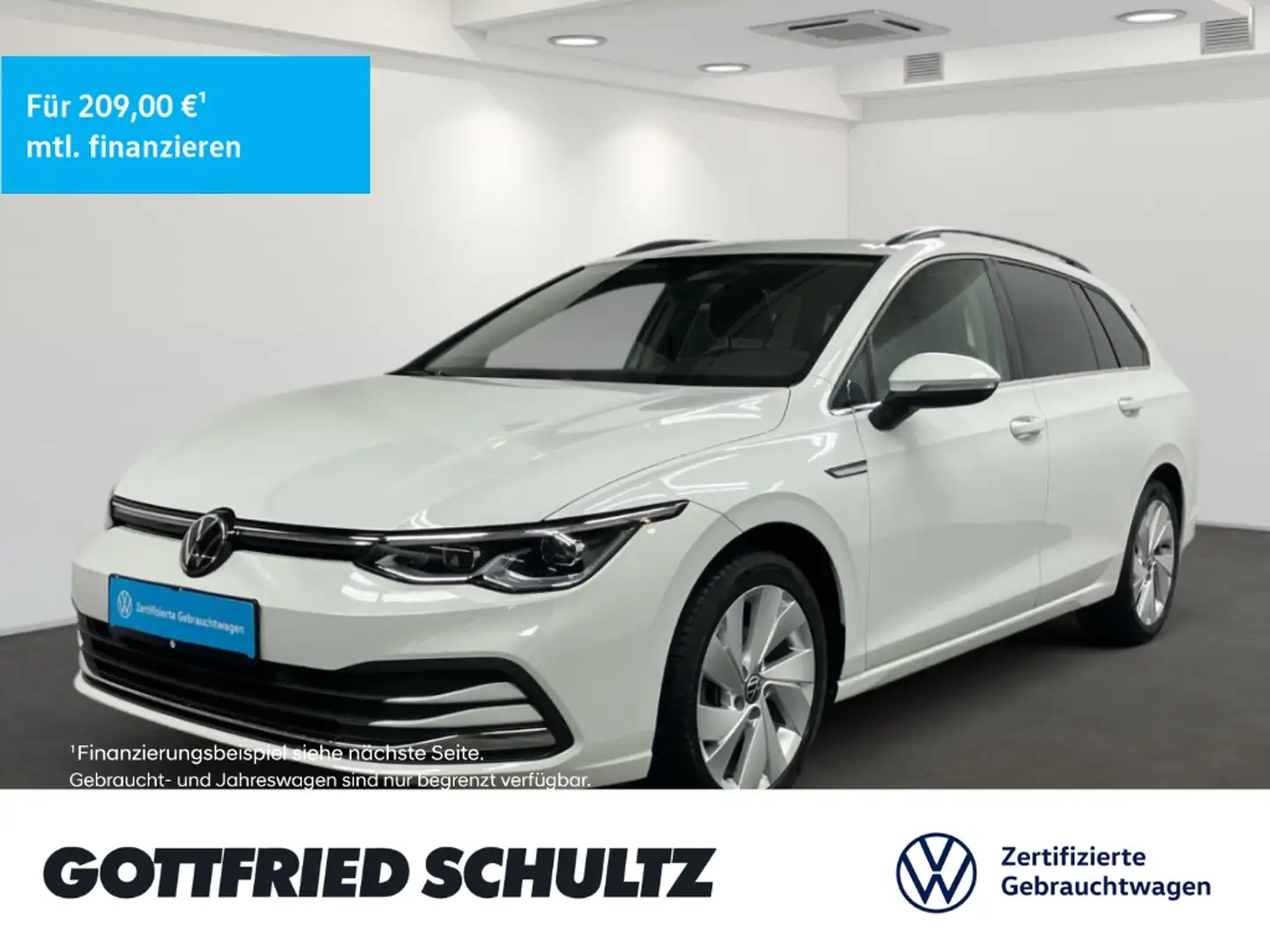 Volkswagen Golf Variant VIII 1.5 TSI LED ACC SHZ DAB Style Weiß - 1