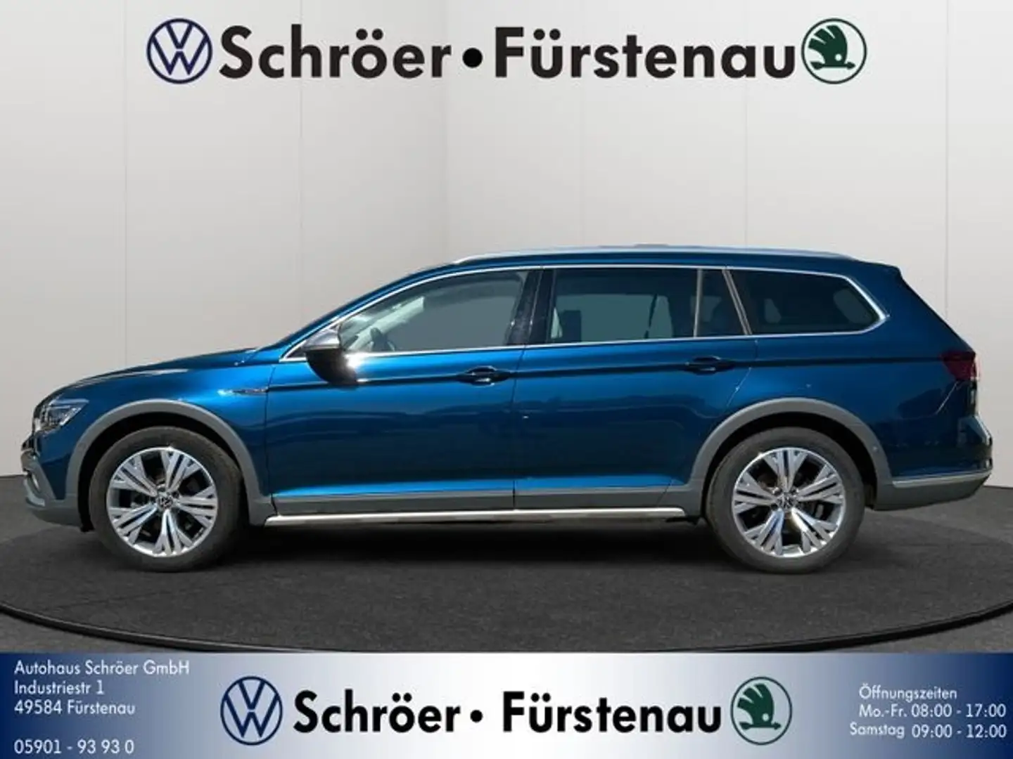 Volkswagen Passat Alltrack 4x4 TDI DSG (LEDER SCHIEBEDACH) Bleu - 2