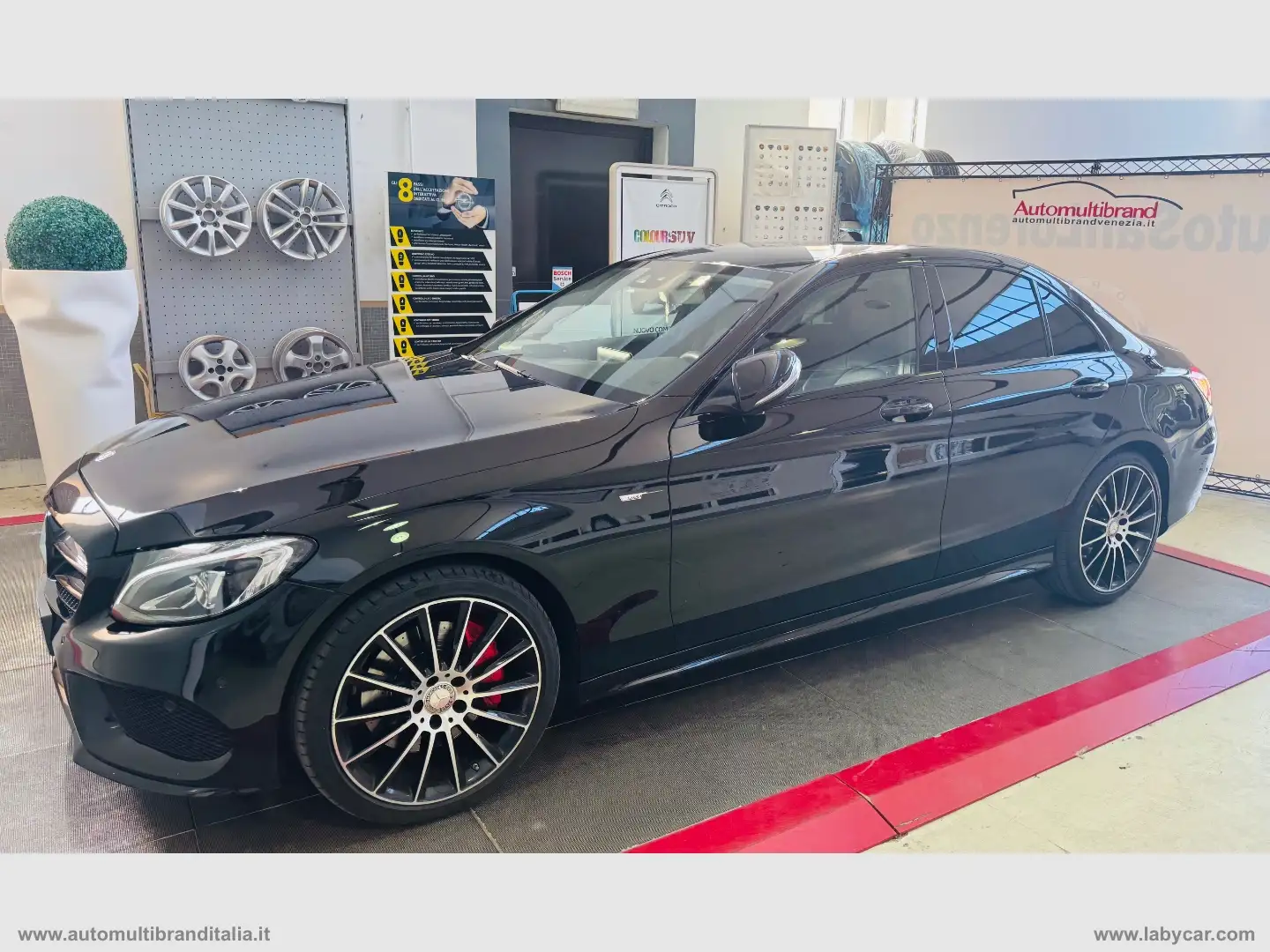 Mercedes-Benz C 180 C 250 BlueTEC 4Matic Automatic Premium Negro - 1