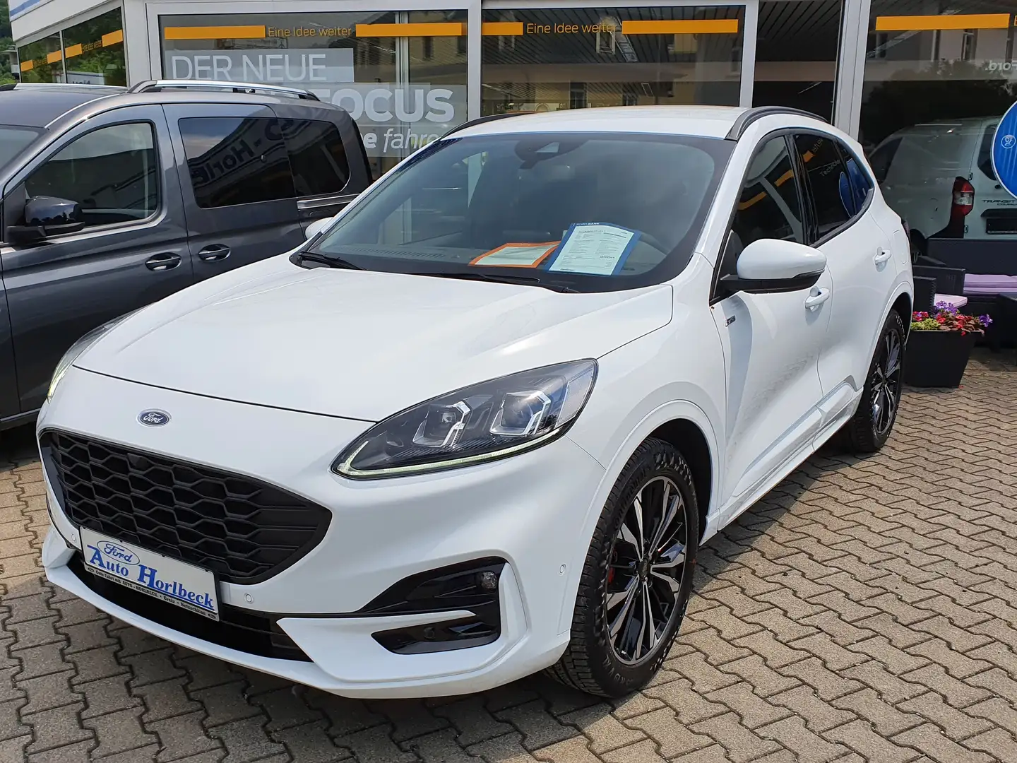 Ford Kuga FHEV ST-LineX/LED/Navi/Winter-P. Weiß - 1