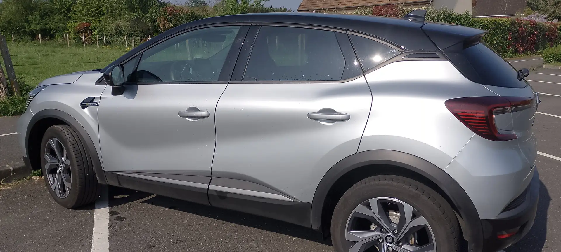 Renault Captur Captur mild hybrid 160 EDC R.S. line Argent - 2
