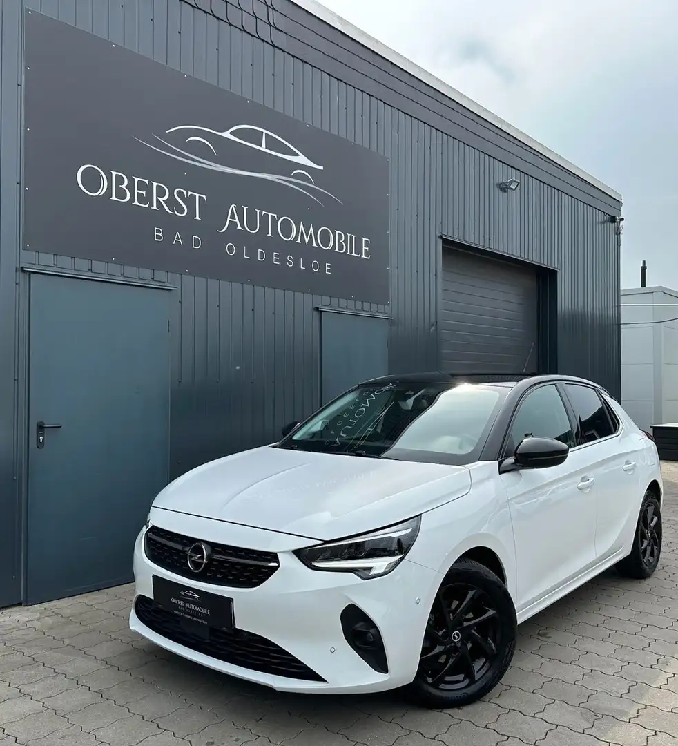 Opel Corsa F Elegance*Garantie*Tüv Neu*1.Hand* Blanco - 2