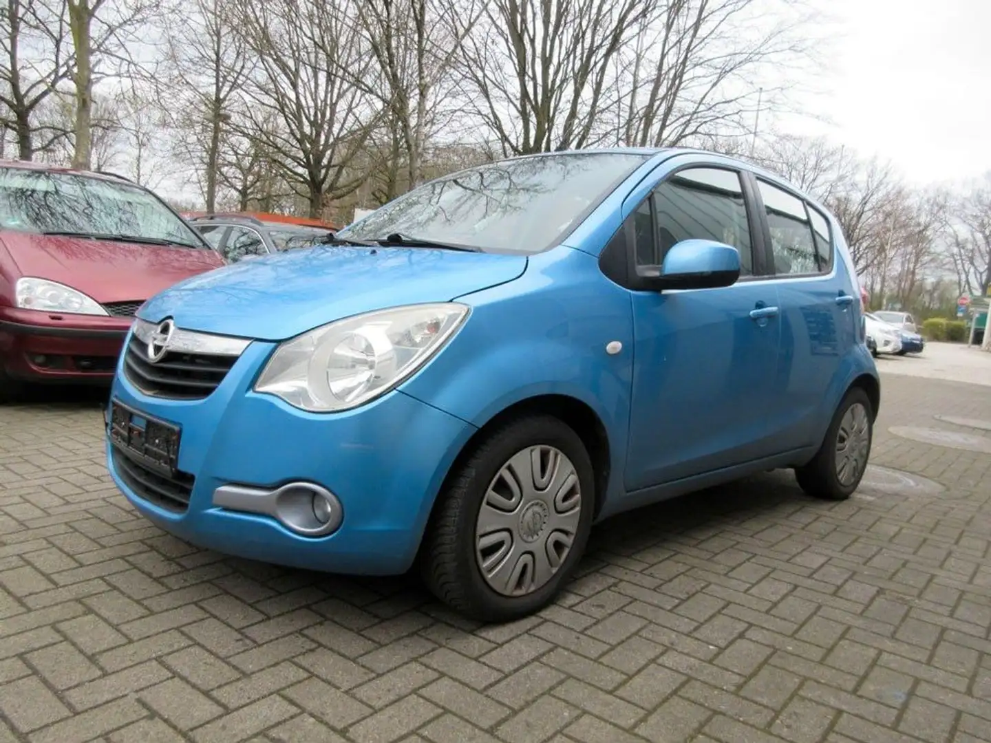 Opel Agila B Edition AC 1.Hd! TÜV=08/25 VB Blauw - 1