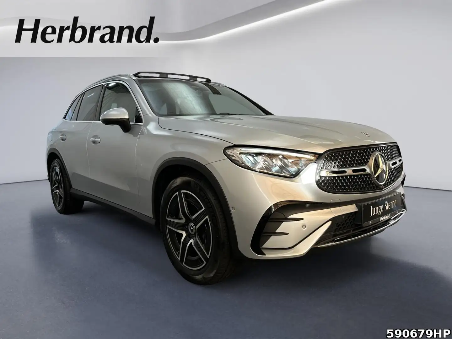 Mercedes-Benz GLC 200 4M AMG Line Panorama-Schiebedach, MEMORY Argent - 2