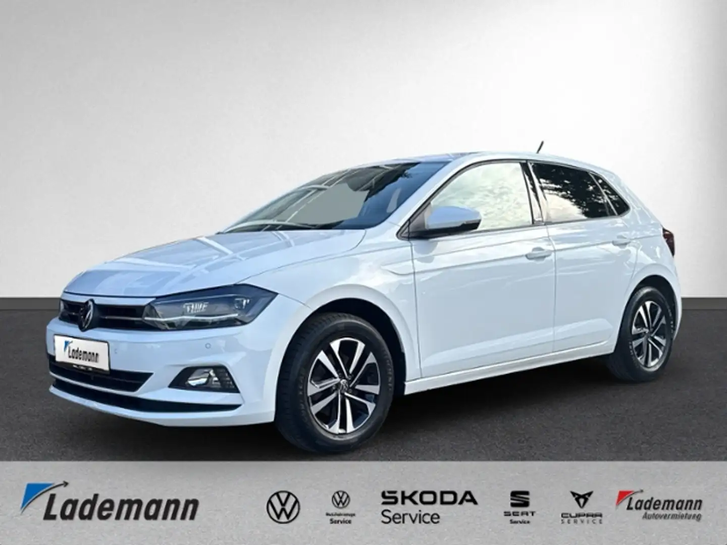 Volkswagen Polo 1.0 TSI DSG UNITED LED+NAVI+RFK+ACC+SHZ+PDC Weiß - 1
