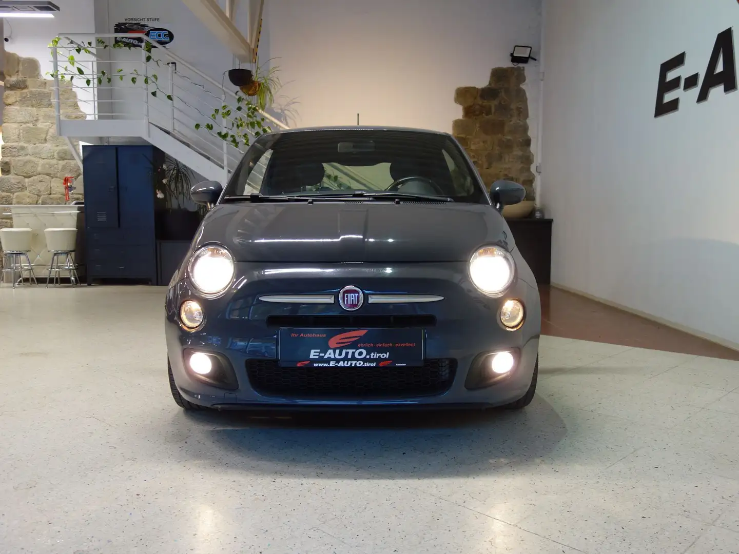 Fiat 500 S *SPORT *ERSTBESITZ *SOUND SYSTEM Gris - 2