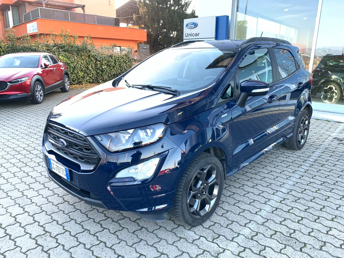 Ford EcoSport 1.0 Benzina 125cv. ST-Line ,TAGLIANDI CERTIFICATI. Blu/Azzurro - 1