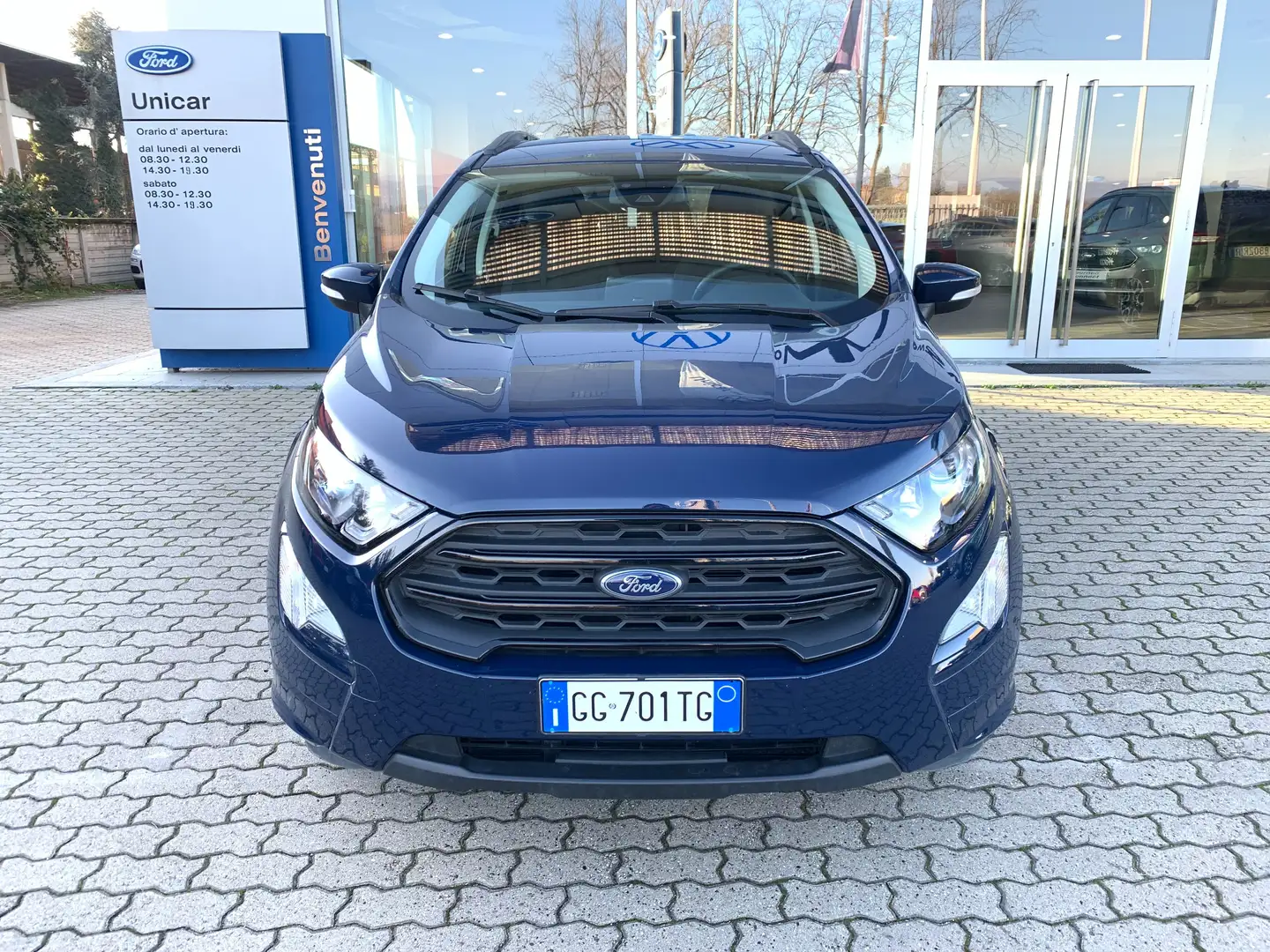 Ford EcoSport 1.0 Benzina 125cv. ST-Line ,TAGLIANDI CERTIFICATI. Blu/Azzurro - 2