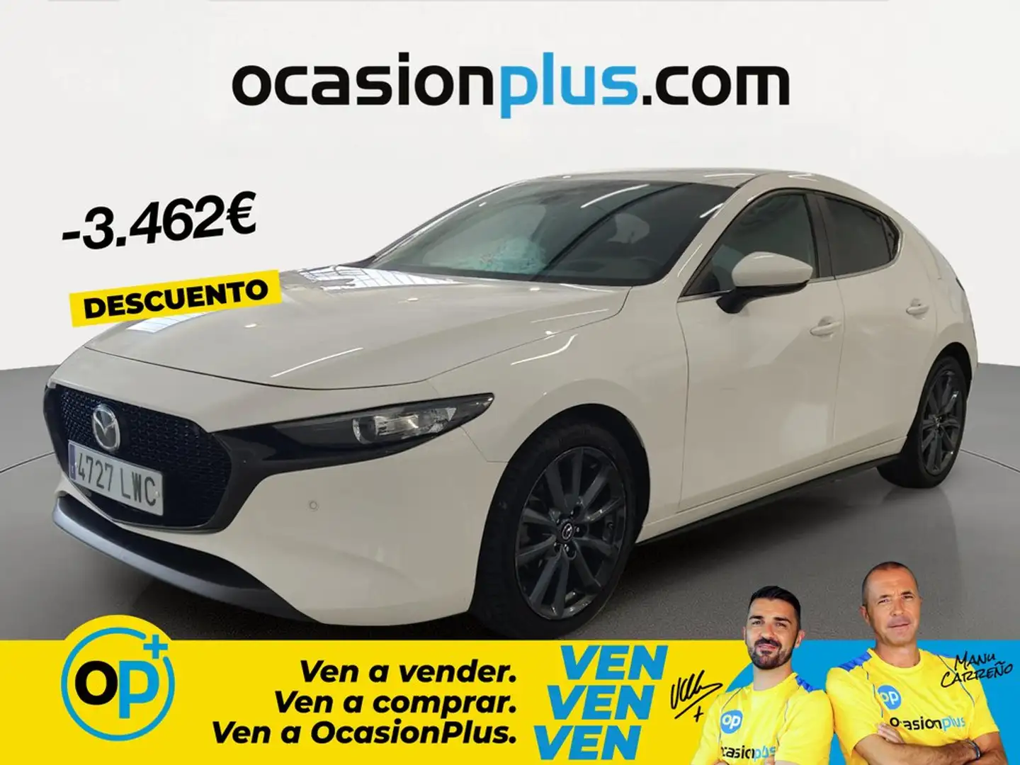 Mazda 3 2.0 e-Skyactiv-G Evolution 90kW Blanco - 1