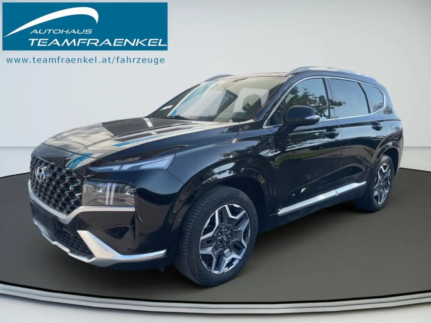 Hyundai SANTA FE Allrad Hybrid 1,6 T-GDI Plug-In 4WD Prestige Line Aut. Schwarz - 1