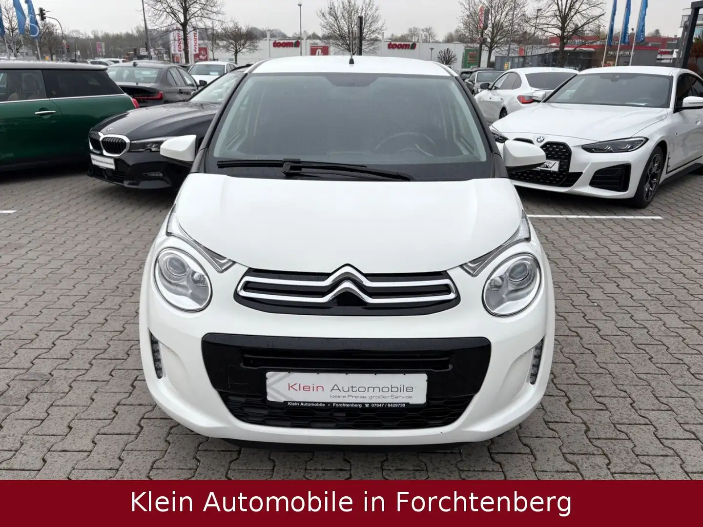 Citroen C1 Shine Klimaautomatik Kamera Tempomat EU6 Blanc - 2