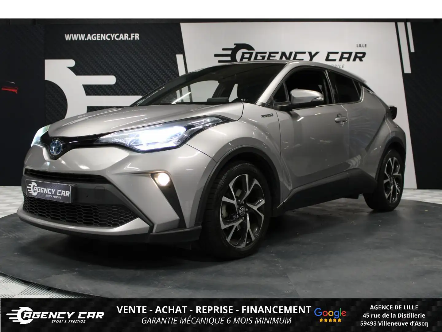 Toyota C-HR 2.0 Hybrid Edition BV e-CVT Fiabilité et Faible Conso Gris - 1