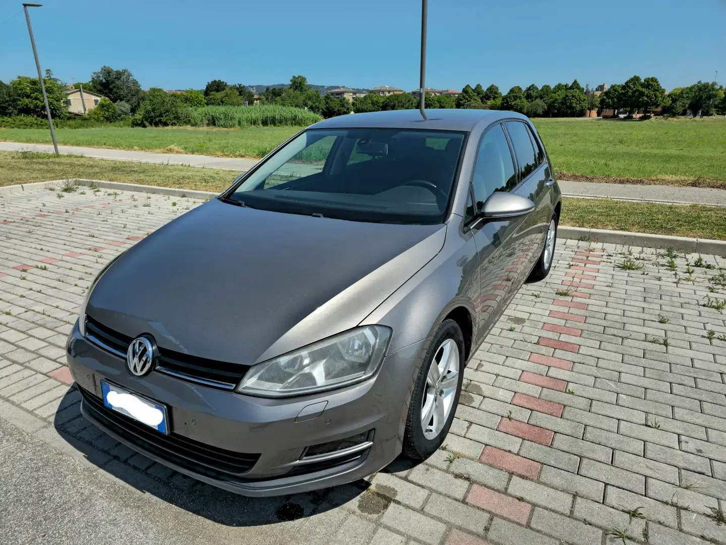 Volkswagen Golf Golf VII 5p 1.2 tsi 85cv OK NEOPATENTATI Grigio - 2