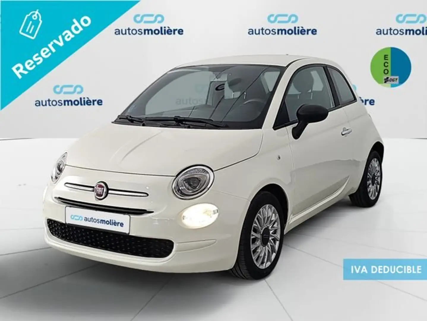 Fiat 500 1.0 Hybrid Cult 52kW Blanco - 1
