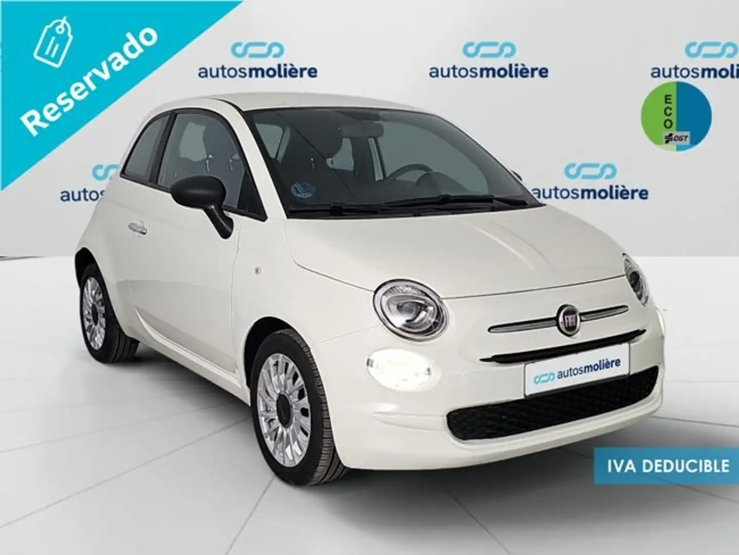 Fiat 500 1.0 Hybrid Cult 52kW Blanco - 2