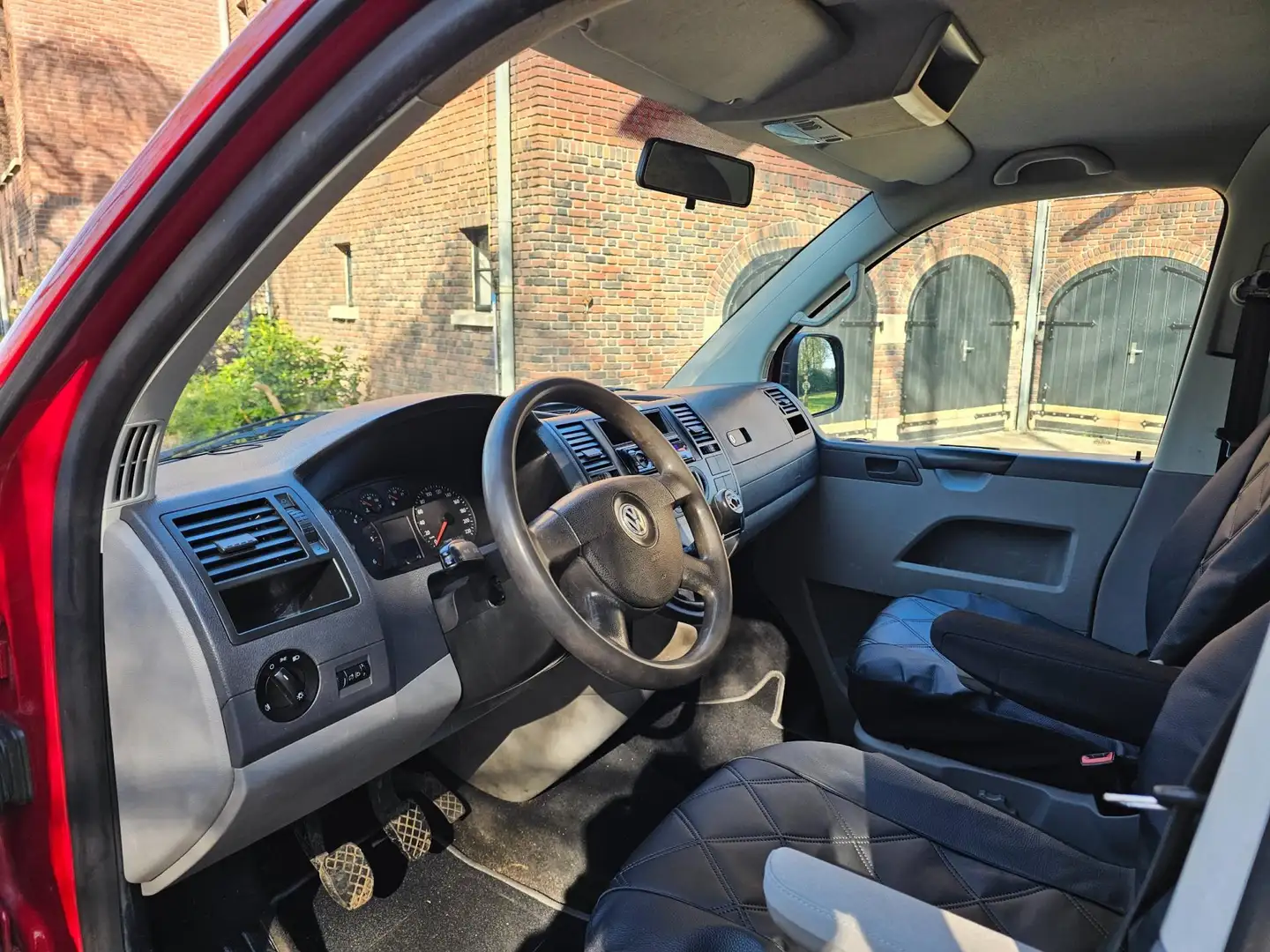 Volkswagen Transporter 1.9 TDI 340 LANG airco/CRUISE Червоний - 2
