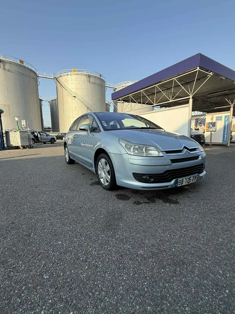 Citroen C4 Coupe 1.6 HDi FAP VTS Bleu - 2
