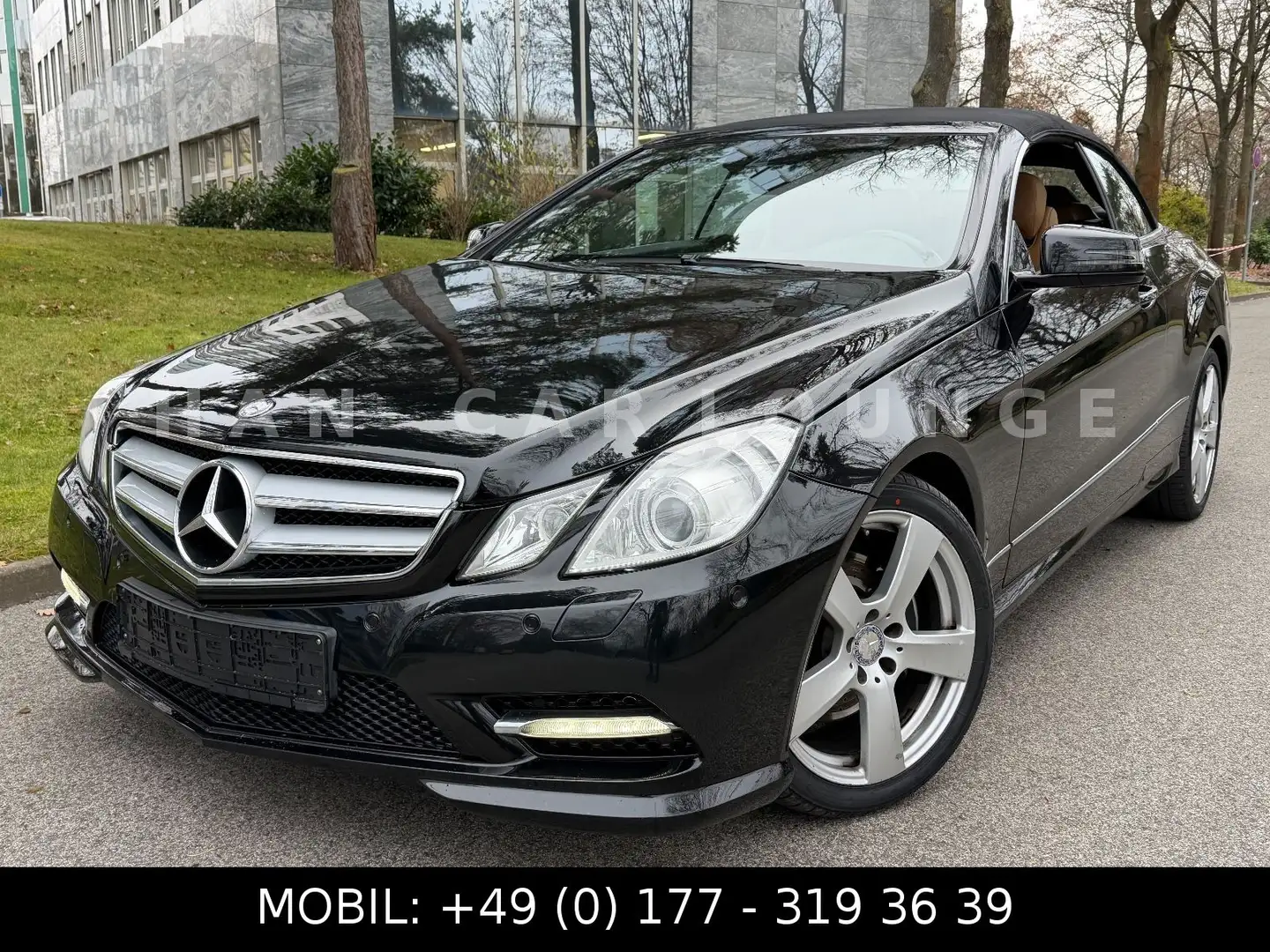 Mercedes-Benz E 200 CGI AMG*Cabrio*BlueEfficiency*NAVI*XENON Schwarz - 2