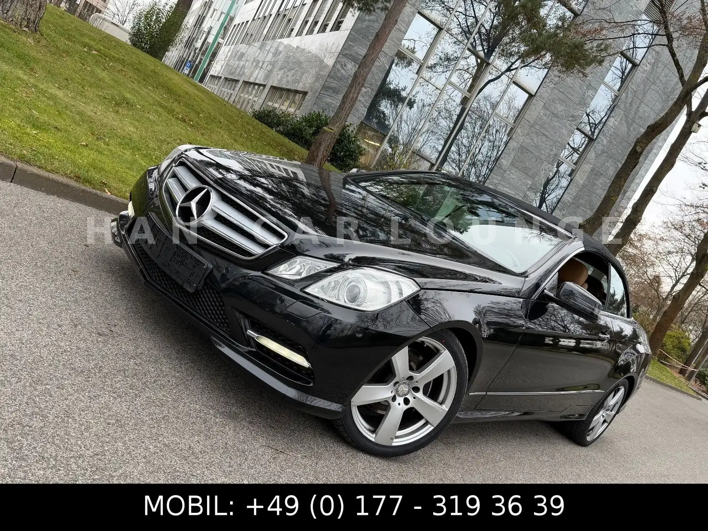 Mercedes-Benz E 200 CGI AMG*Cabrio*BlueEfficiency*NAVI*XENON Schwarz - 1