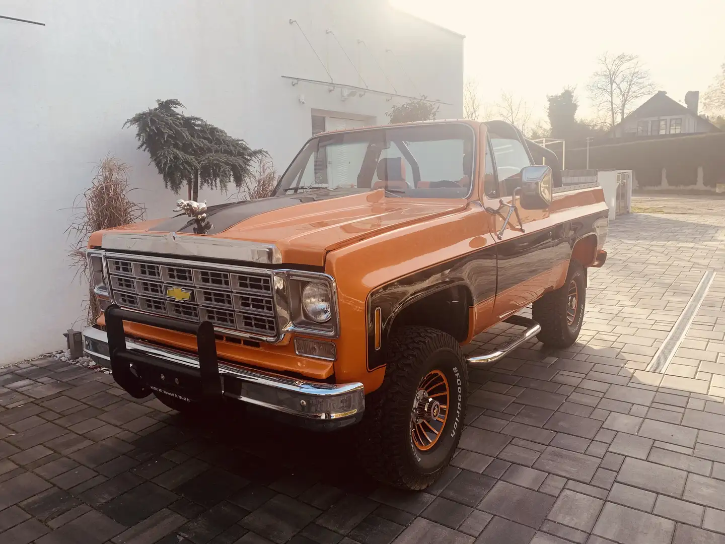 Chevrolet Blazer Ein Chevy Cabrio Chayenne Komplett Restauriert Orange - 1