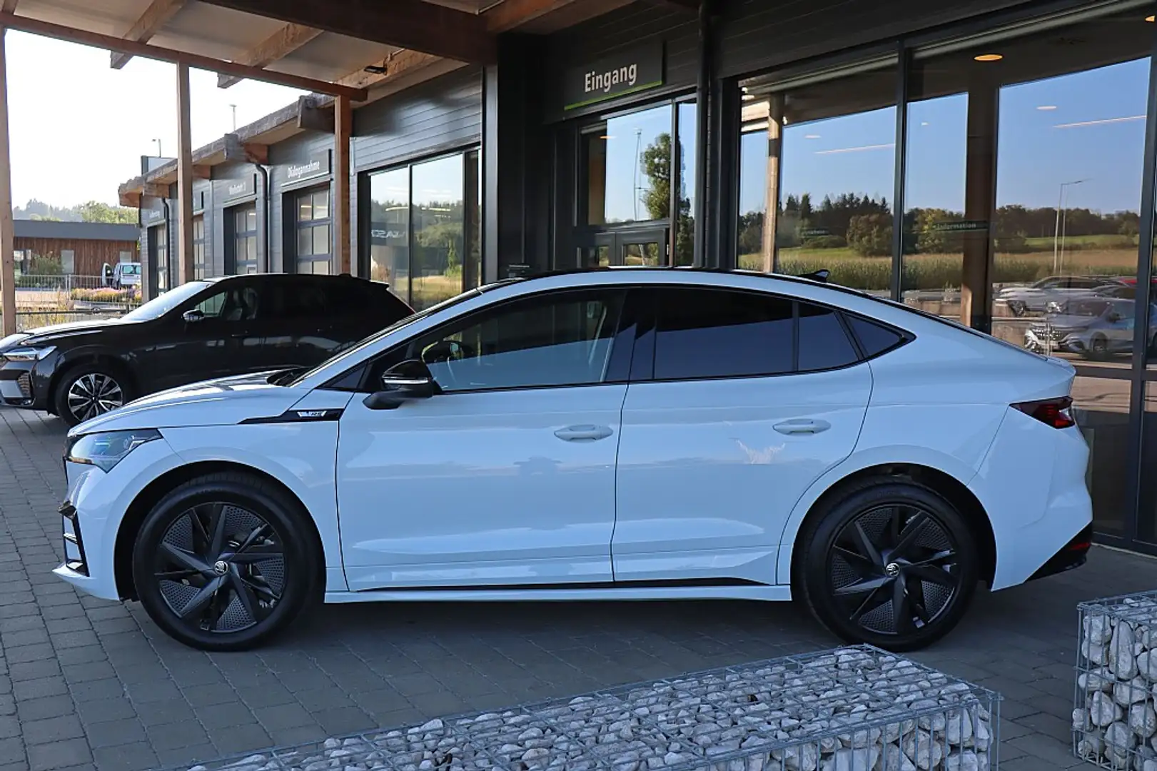 Skoda Enyaq Coupe iV 82kWh RS ACC, AHK schwenkbar, DCC, Mat... Blanc - 2