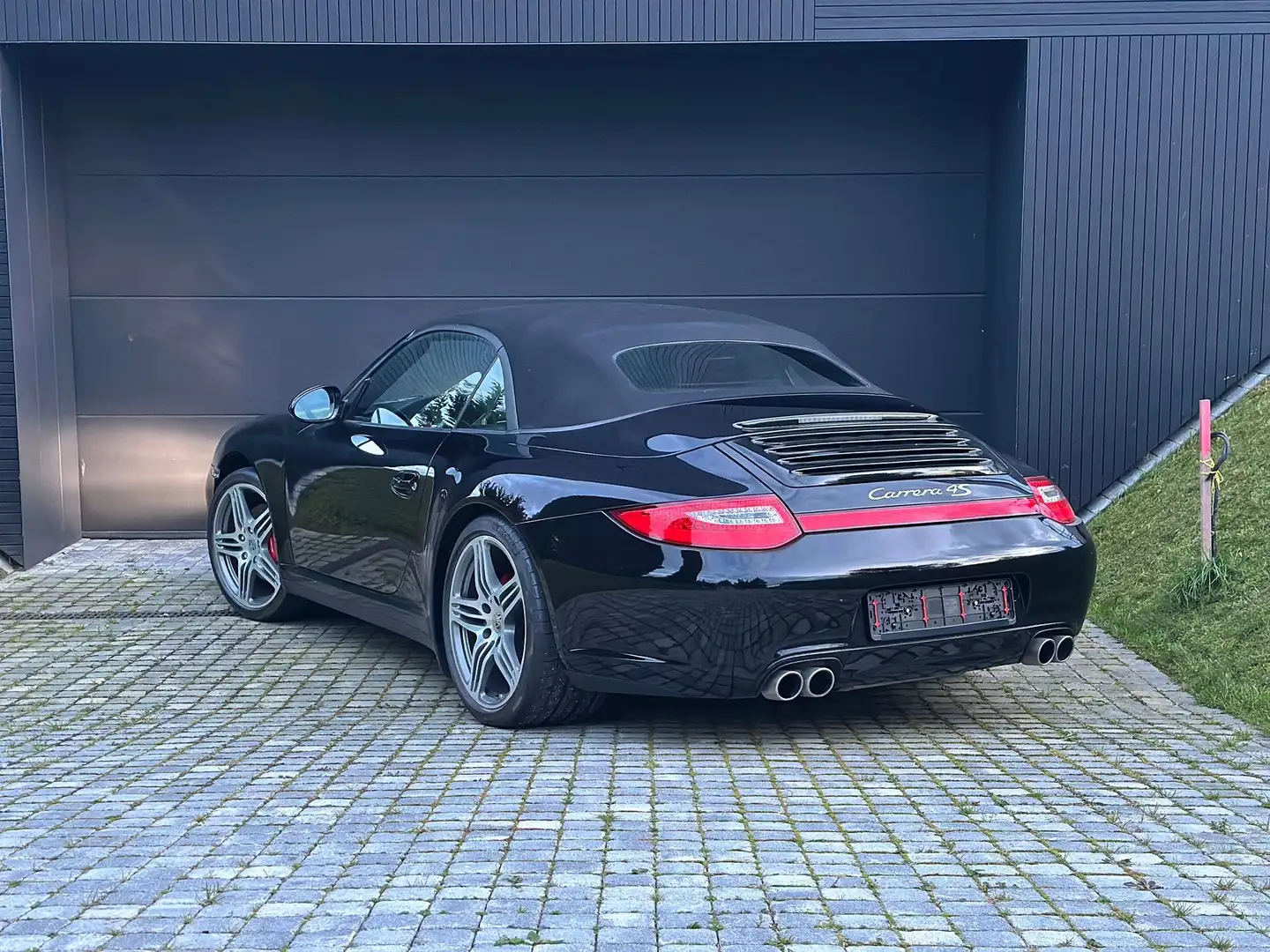 Porsche 997 Carrera 997.2 4S Cabrio, nur 11.000km, PDK, BOSE Schwarz - 2