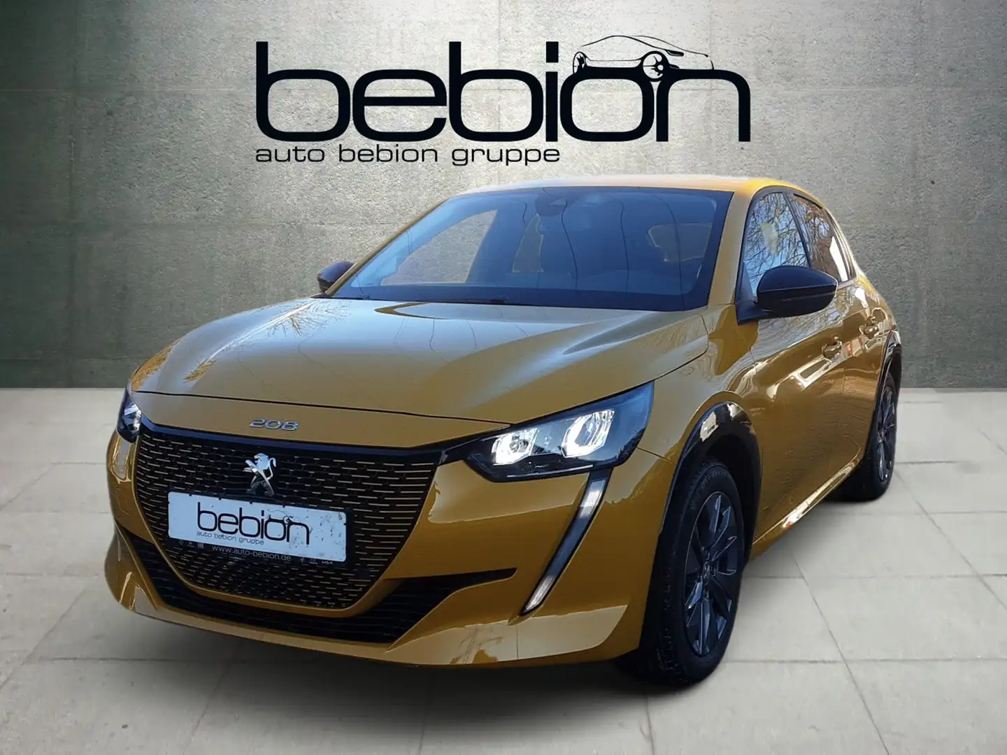 Peugeot 208 e- Elektromotor 136  Allure + LED PDC Kamera Gelb - 1