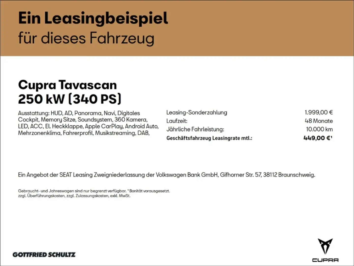 CUPRA Tavascan VZ 4D 340 PS 77KWH Grau - 2