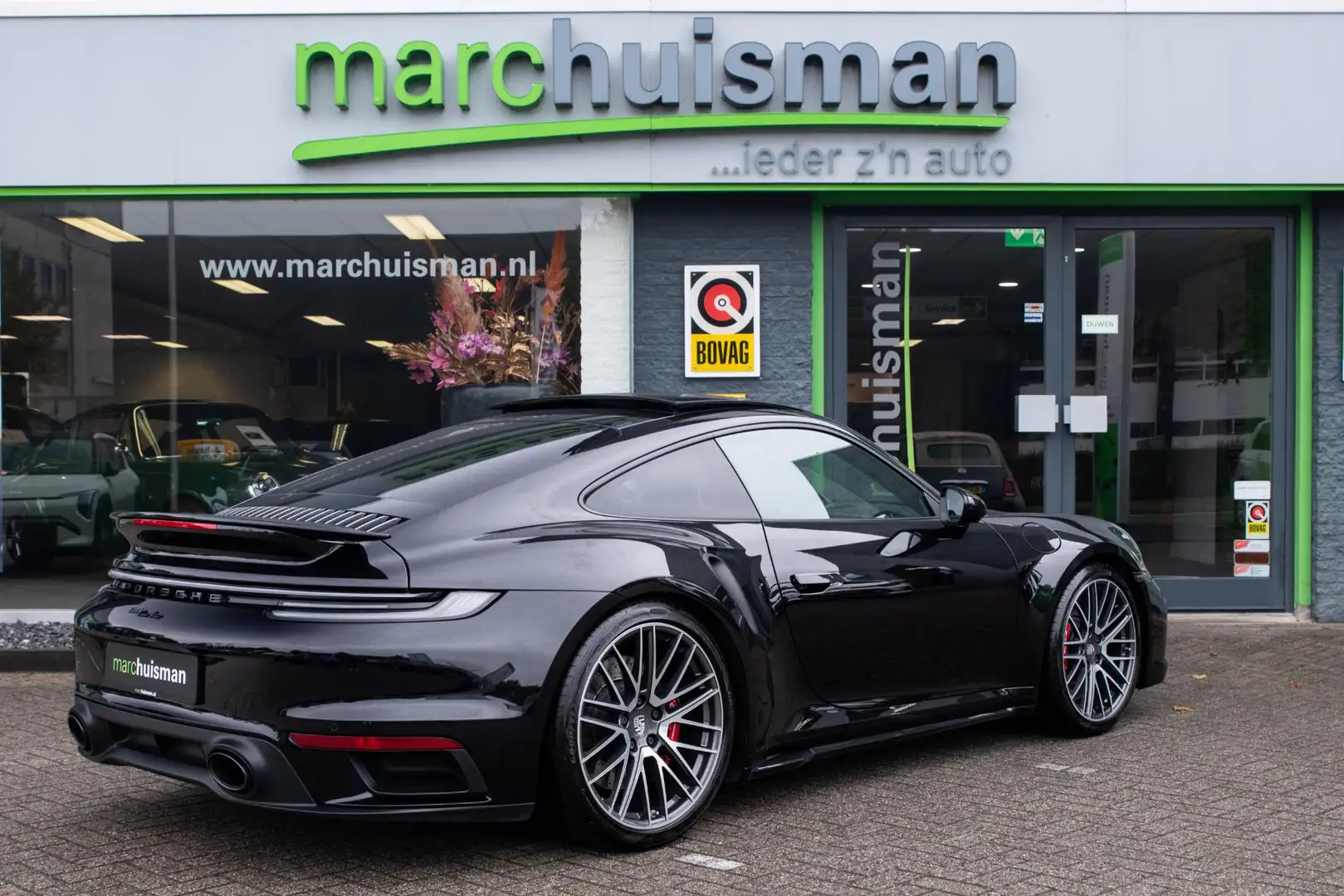 Porsche 992 3.8 Turbo / GLASDAK / INNODRIVE / LIFT / 18-WEG Negro - 2