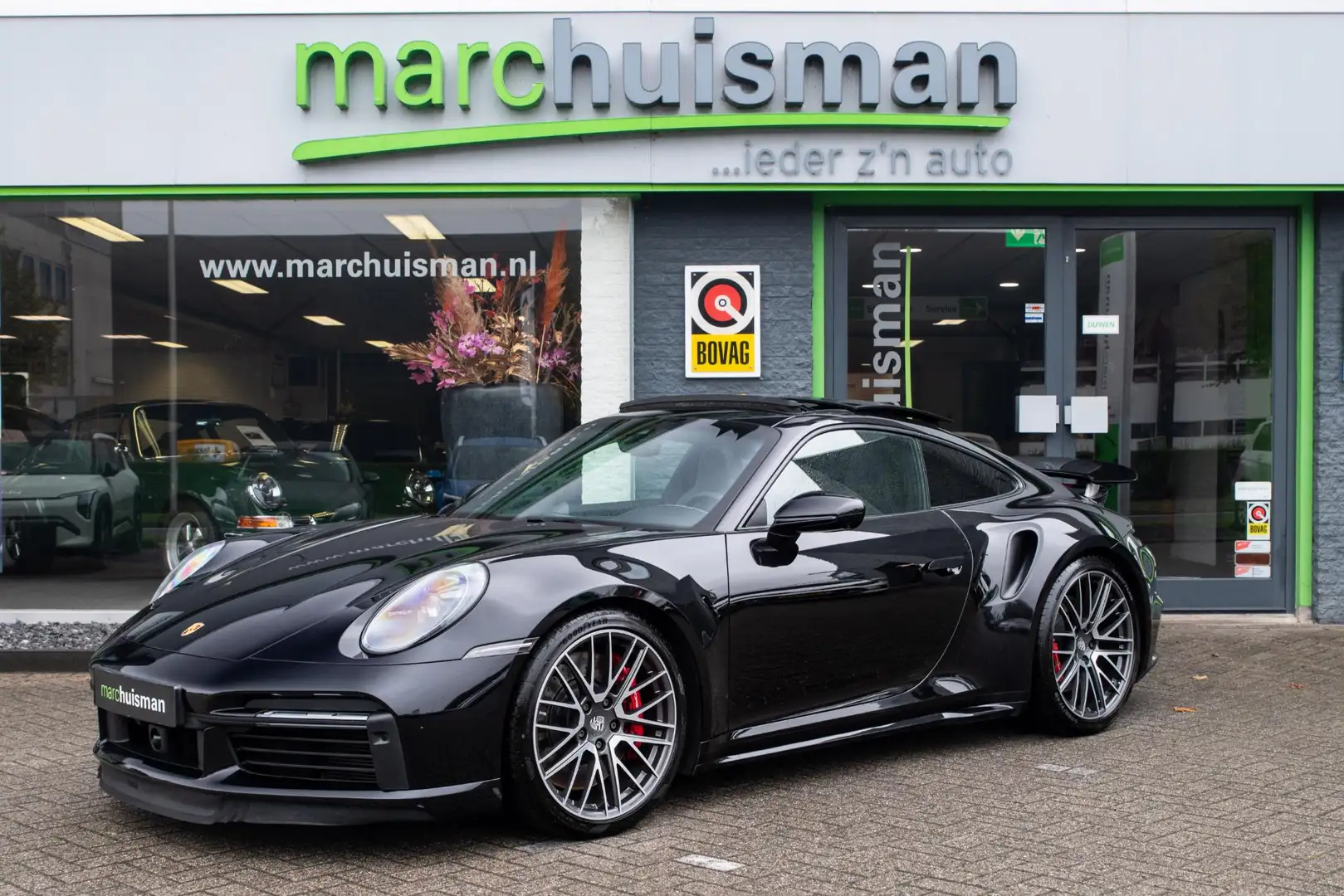 Porsche 992 3.8 Turbo / GLASDAK / INNODRIVE / LIFT / 18-WEG Negro - 1