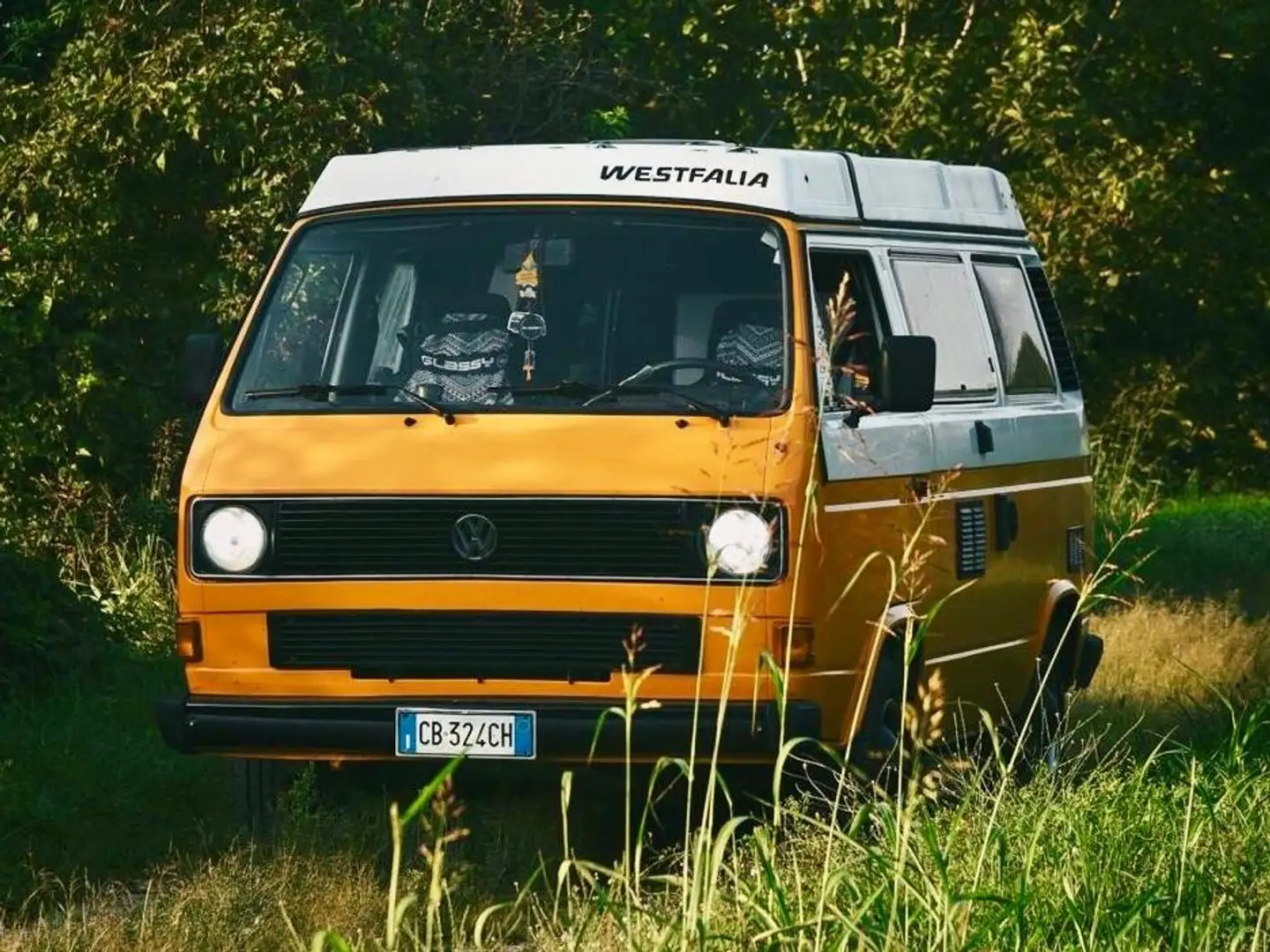 Volkswagen T3 westfalia Żółty - 1