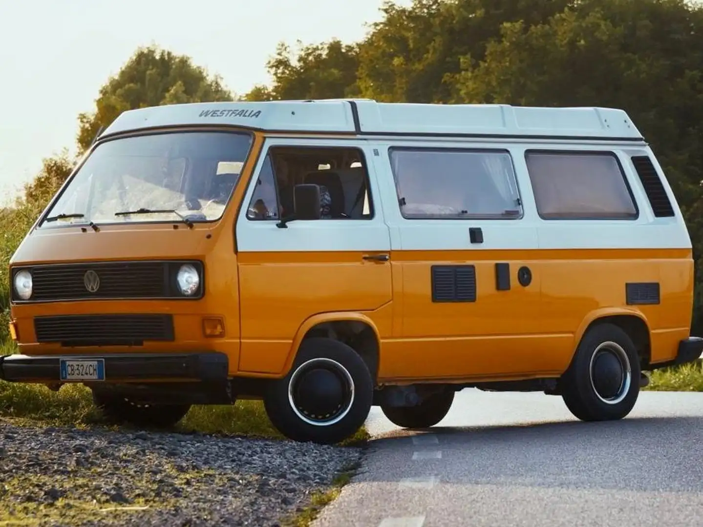 Volkswagen T3 westfalia Żółty - 2