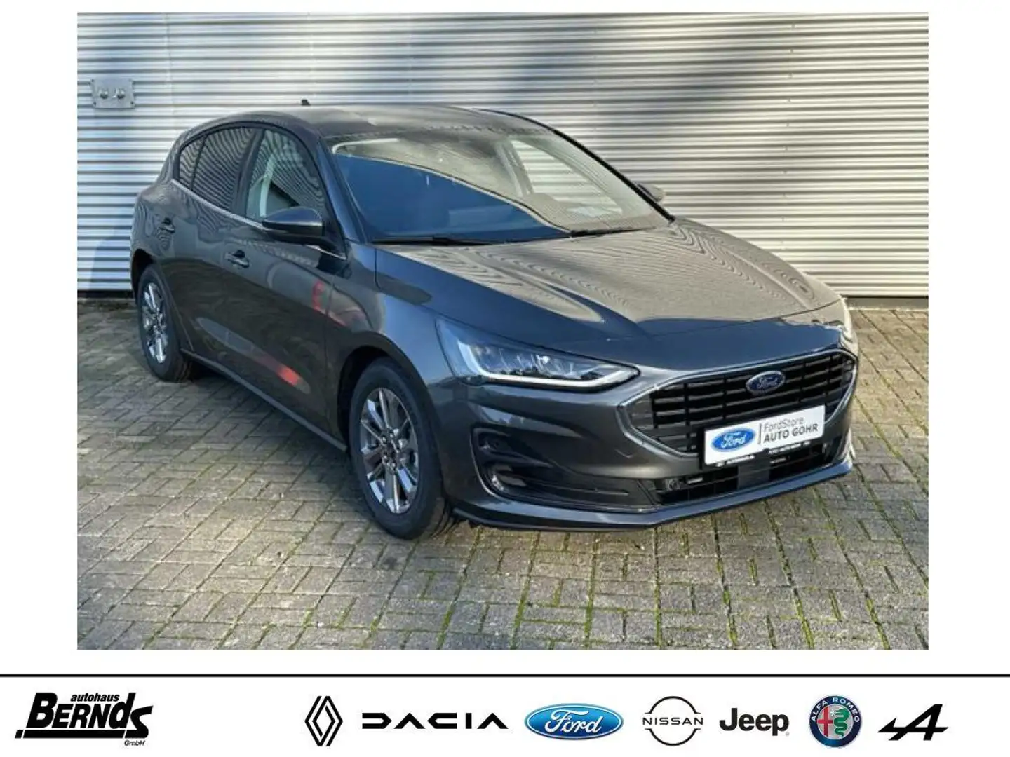 Ford Focus 1.0 EcoBoost Hybrid TITANIUM NAVI R-KAMERA SHZ Grijs - 1