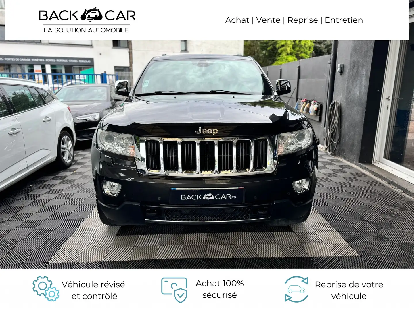 Jeep Grand Cherokee V6 3.0 CRD FAP 241 Limited A Gris - 2