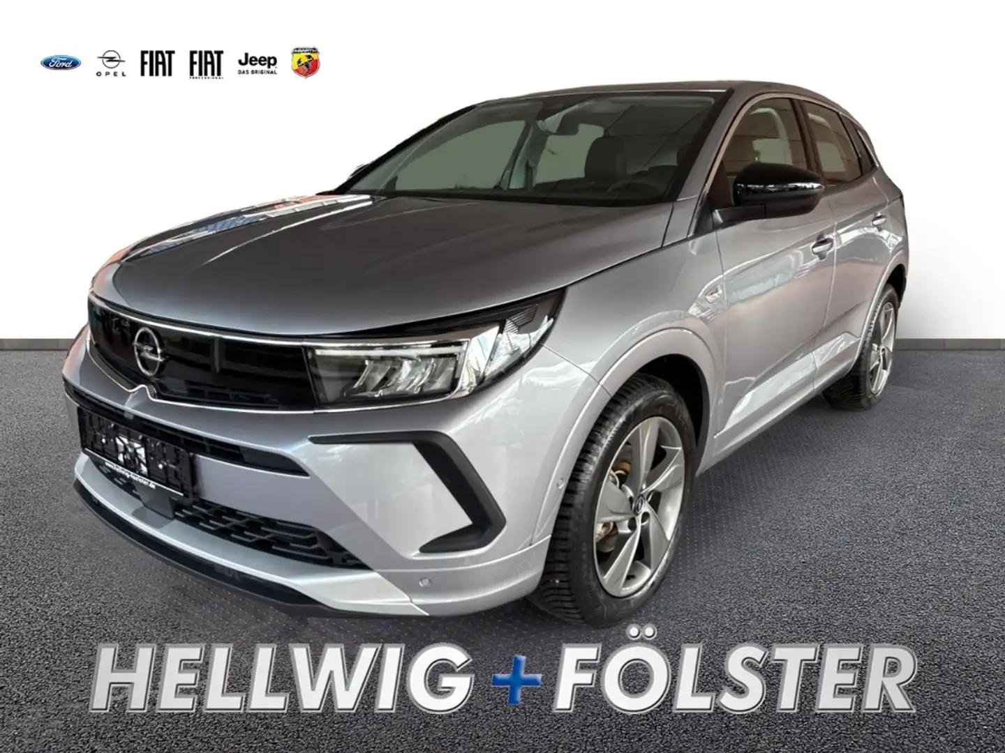 Opel Grandland Enjoy 1.2 T PDC v+h SHZ Tempomat Grigio - 1
