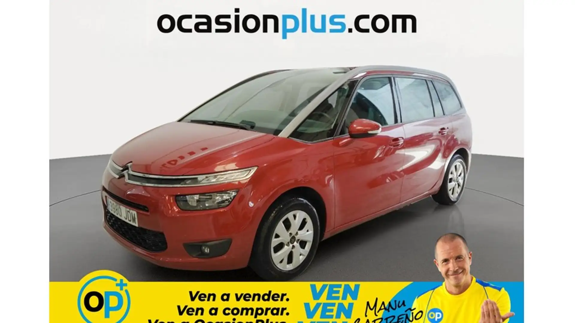 Citroen C4 Grand Picasso 1.6HDi Seduction 115 Rojo - 1