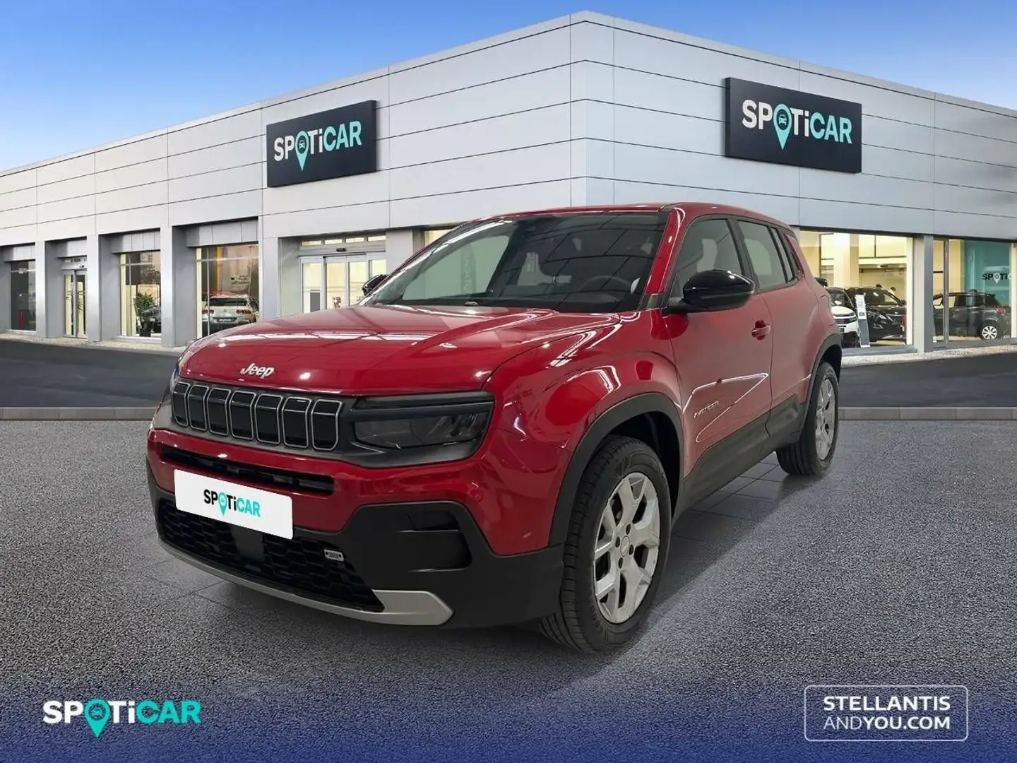 Jeep Avenger 1.2 Altitude 100 Rojo - 1