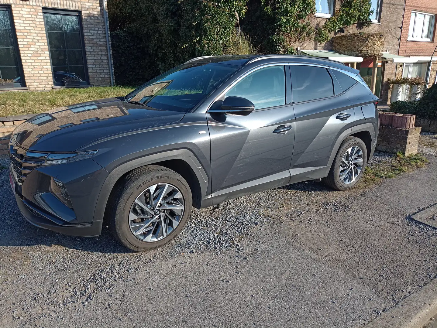 Hyundai TUCSON Tucson 1.6 T-GDi MHEV Feel DCT - Garantie 07/2026 Blauw - 1