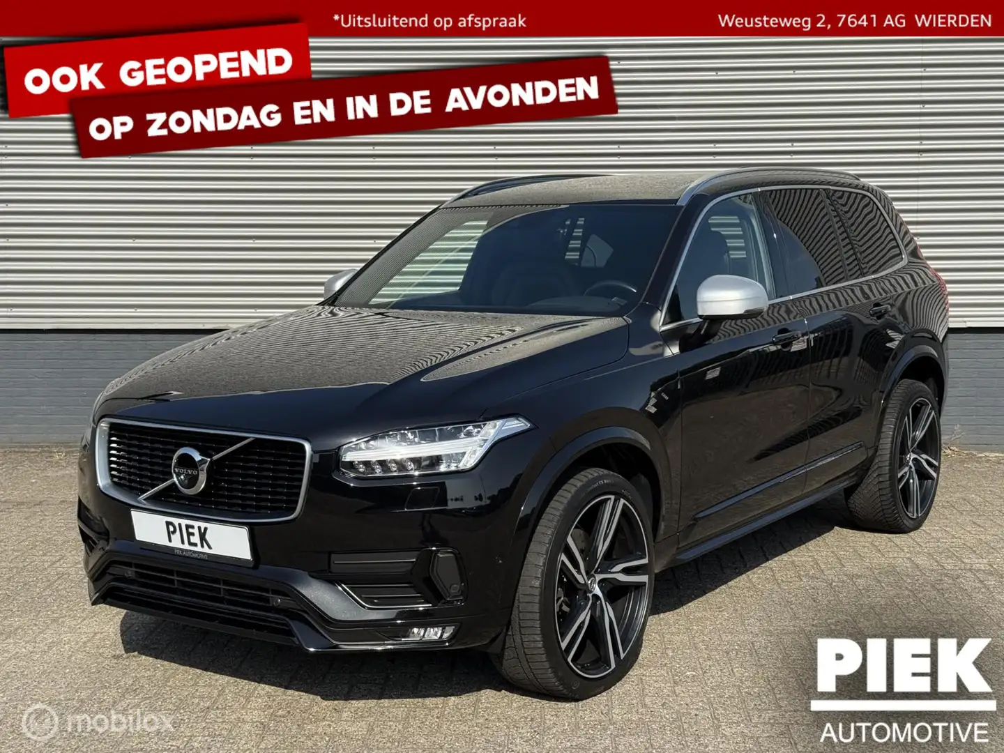 Volvo XC90 2.0 D5 AWD R-Design GRIJS KENTEKEN Schwarz - 1