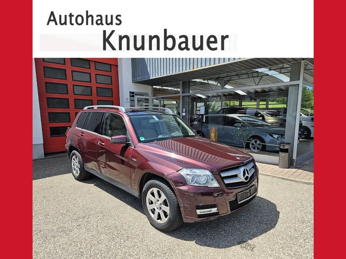 Mercedes-Benz GLK 220 CDI 4MATIC BlueEfficiency Aut. Rot - 1