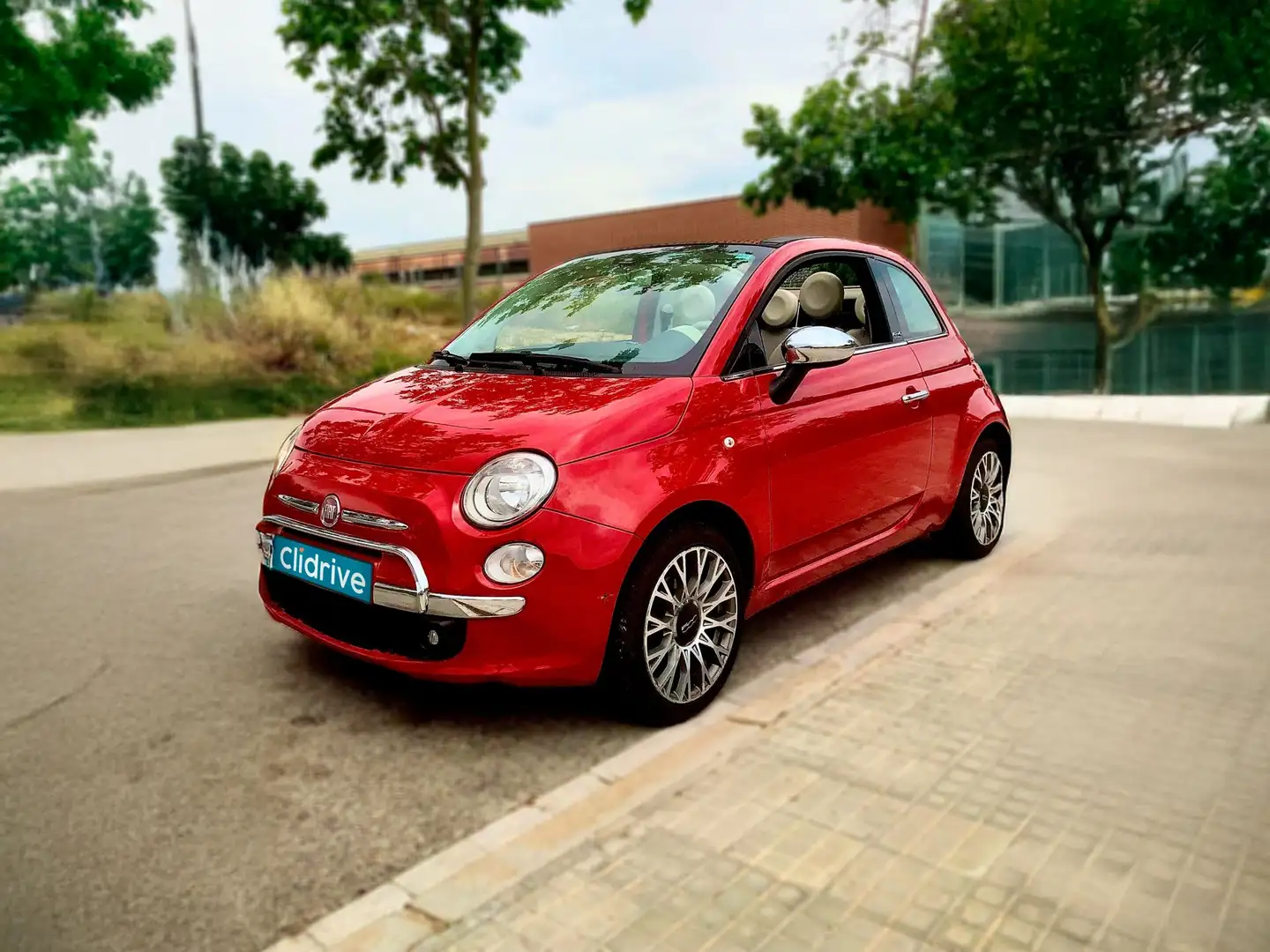 Fiat 500C 1.4 Lounge Червоний - 2