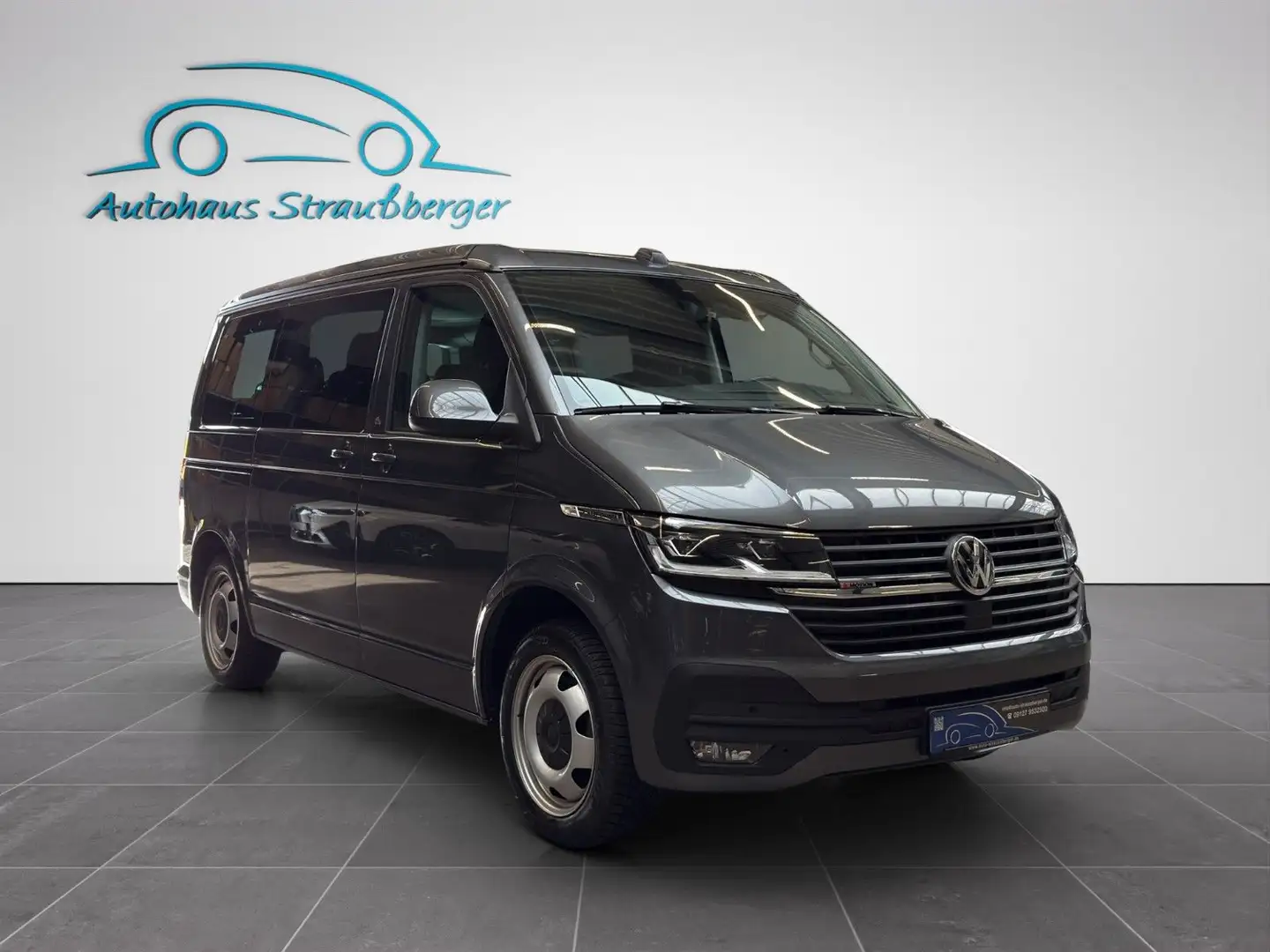 Volkswagen T6 California T6.1 California Beach Tour 4M AHK ACC DCC Sthzg Gris - 2