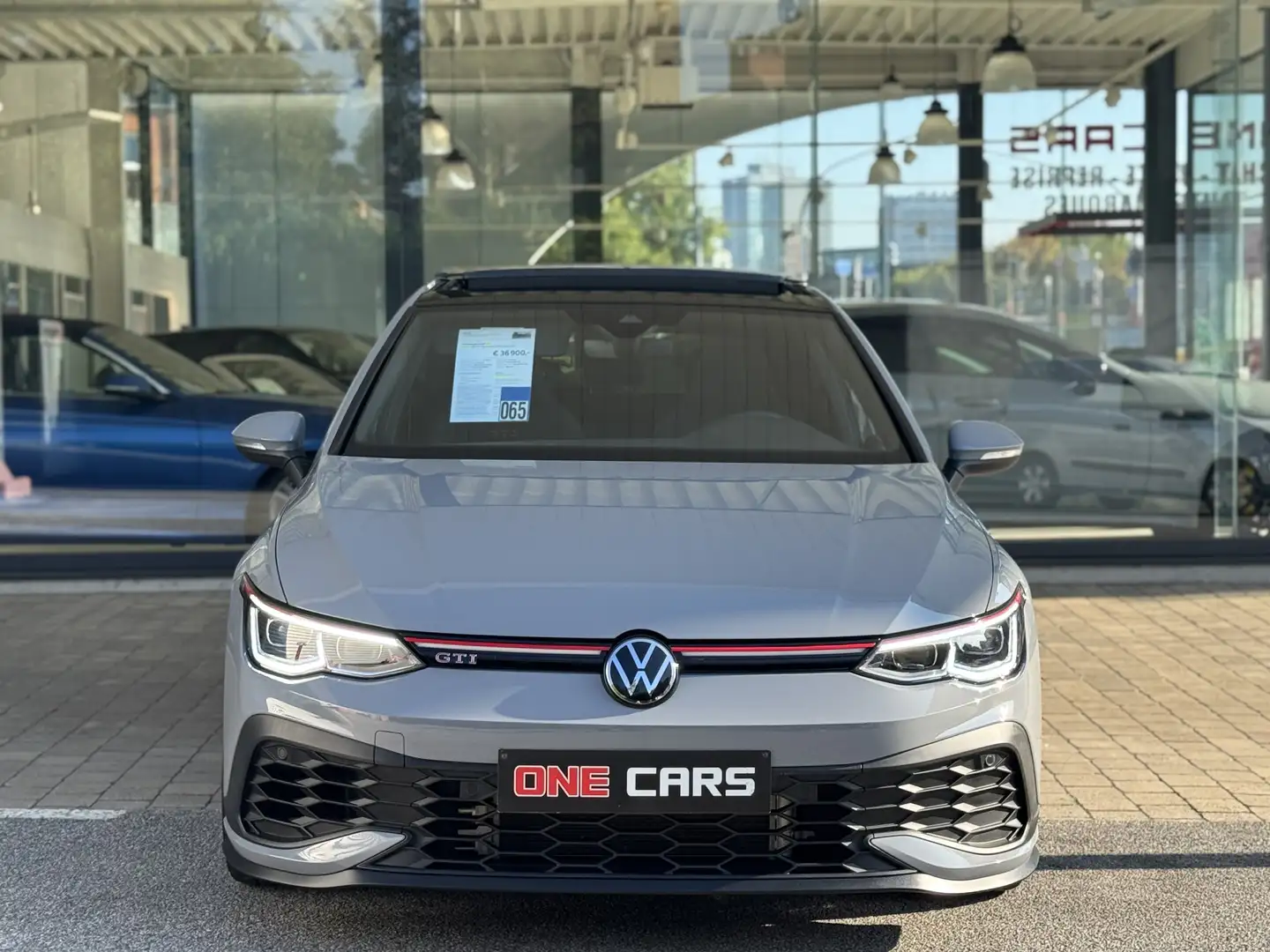 Volkswagen Golf GTI Clubsport DSG TOIT PANO-COCKPIT-CARPLAY-LED-JA19P Gris - 2