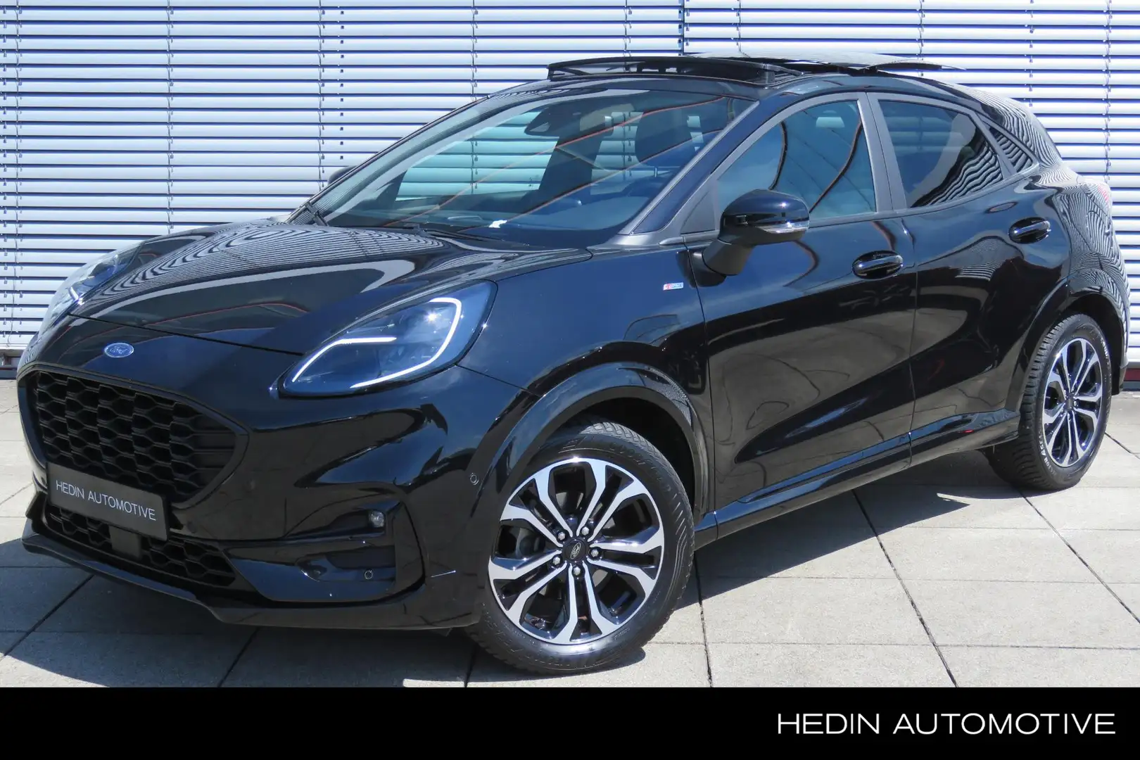 Ford Puma 1.0 EcoBoost Hybrid ST-Line X | Schuif/kanteldak | Schwarz - 1