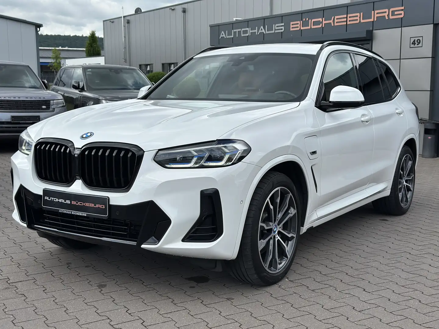 BMW X3 xDrive30e HeadUp M Sportpaket Blanc - 1